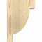 Ekena Millwork Alpine Rough Sawn Corbel, Douglas Fir, 6"W x 8"D x 12"H COR06X08X12ALP00RDF - alternate 3